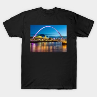 Night at Newcastle Quayside T-Shirt